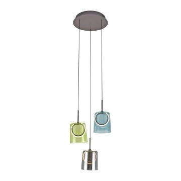 Paul Neuhaus ZULA 2543-70 Závesná lampa 3x6W/LED 3000K 540lm IP20