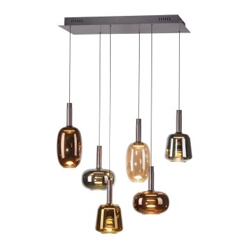 Paul Neuhaus IRIDES 2681-70 Závesná lampa 6x9W/LED 3000K 650lm IP20