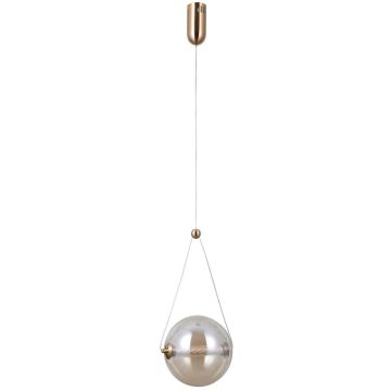 Italux Rastia PND-34361-M-HBR-AMB Závesná lampa 1x9W/LED 3000K 825lm IP20