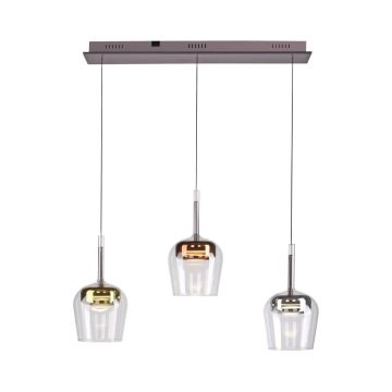 Paul Neuhaus Q-KON 2742-70 Závesná lampa 3x9W/LED 2700K-5000K 600lm IP20