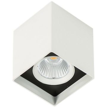 Italux Alden White Black 4000K SLC78002/12W 4000K WH+BL Natáčané downlight svetlo 1x12W/LED 4000K 1010lm IP20