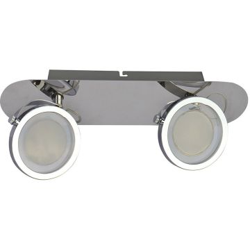 Italux Alessio HP-503AC-02-998B CH Bodové svetlo 2x5W/LED 3000K 400lm IP20