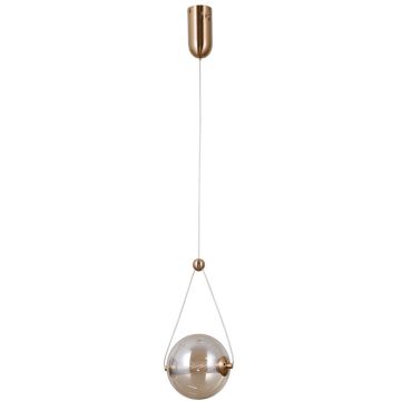 Italux Rastia PND-34361-S-HBR-AMB Závesná lampa 1x6W/LED 3000K 550lm IP20