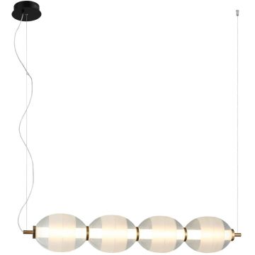 Italux Rinot PND-45372-4-WH-CL Závesná lampa 1x29W/LED 3000K 1600lm IP20