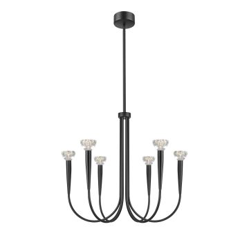 Zuma Line BOSTON P0603-06F-P7B1 Závesná lampa 6x60W/Led 3000K 3300lm IP20