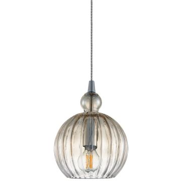 Italux Biron PND-8744-1S-CGSH Závesná lampa 1x60W/E27 IP20