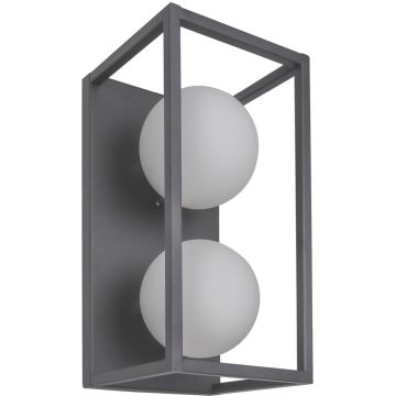 Italux Daisy MB-BR4367-W2 GR Stena svietidlo 2x4W/G9 IP20