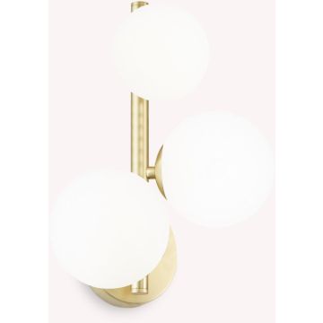 Ideal Lux PERLAGE 283784 Stena svietidlo 3x15W/G9 ip20