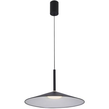 Italux Sardena PND-01510-S-BK Závesná lampa 1x9W/LED 3000K/4000K/6000K 900lm IP20