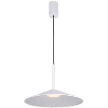 Italux Sardena PND-01510-S-WH Závesná lampa 1x9W/LED 3000K/4000K/6000K 900lm IP20