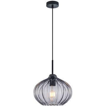 Italux Pansol PND-2940-1S-BK-SG2 Závesná lampa 1x40W/E27 IP20