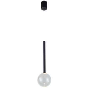 Italux Alinos PND-24019-1A-BK Závesná lampa 1x6W/LED 3000K 200lm IP20