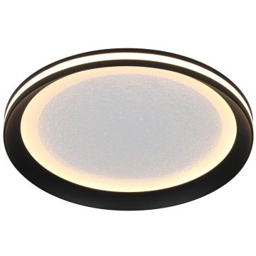Italux Artizo PLF-02326-S-BK Stropné svietidlo 1x18W/LED 3000K/4000K/6000K 2200lm IP20