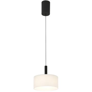 Italux Austis PND-02836-1-BK Závesná lampa 1x8W/LED 3000K/4000K/6000K 1000lm IP20