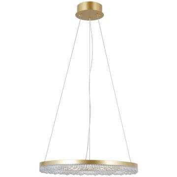 Italux Barlo PND-34526-M-GD Závesná lampa 1x22W/LED 3000K/4000K/6000K IP20