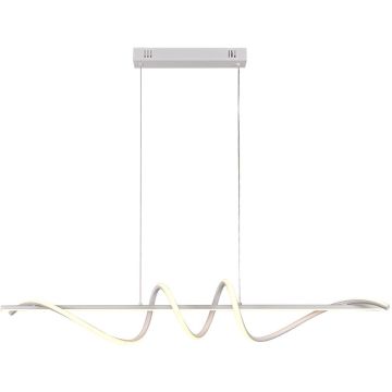 Italux Bastelo PND-24154-WH Závesná lampa 1x40W/LED 3000K/4000K/6000K 3400lm IP20