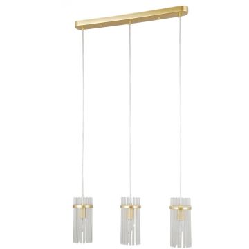 Italux Merto PND-40930-3B-GD Závesná lampa 3x40W/E14 IP20
