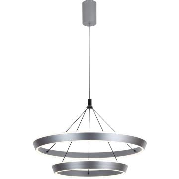 Italux Ottana PND-64739A-GR Závesná lampa 1x60W/LED 3000K/4000K/6000K 7900lm IP20