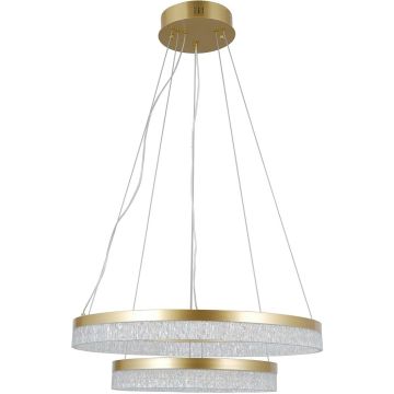 Italux Pantal PND-34533-2L-GD Závesná lampa 2x36W/LED 3000K/4000K/6000K 3600lm IP20