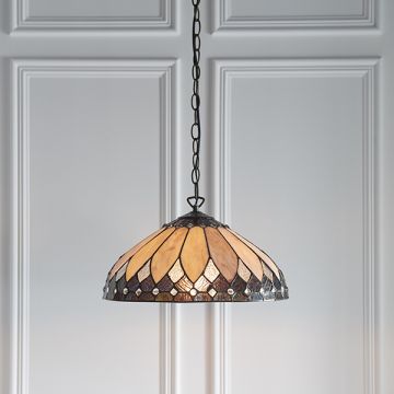 Endon BROOKLYN 63977 Závesná lampa 1x60W/E27 IP20