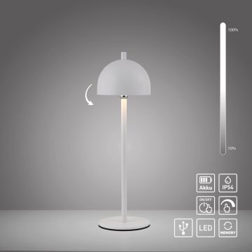 Paul Neuhaus BELLIS 19244-16 Stolná lampa 1x2,5W/LED 3000k 210lm ip54