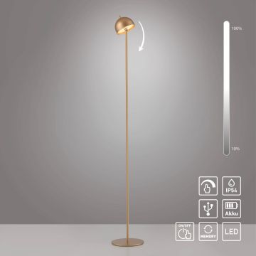 Paul Neuhaus BELLIS 19245-12 Stojanová lampa 1x2,5W/LED 3000k 240lm ip54