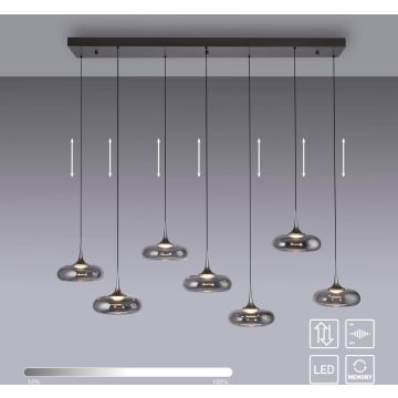 Paul Neuhaus POSH 15695-15 Závesná lampa 7x6,3W/LED 3000k 1650lm ip20