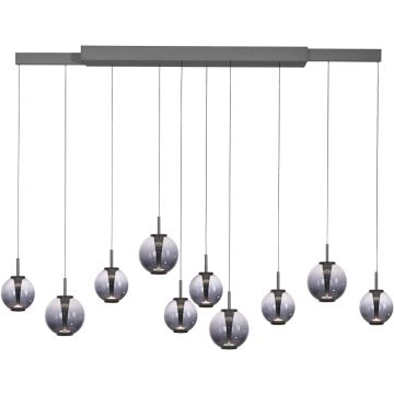 Paul Neuhaus PURE E-INFINITY 2221-15 Závesná lampa 10x7W/LED 2200-5000k 1000lm ip20