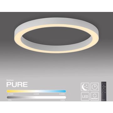 Paul Neuhaus PURE LINES ROUND 6309-16 Stropná lampa 1x30W/LED 2200-5000k 3300lm ip20
