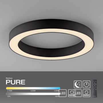 Paul Neuhaus PURE LINES ROUND 6310-13 Stropná lampa 1x21W/LED 2200-5000k 1600lm ip20