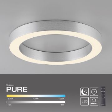 Paul Neuhaus PURE LINES ROUND 6310-95 Stropná lampa 1x21W/LED 2200-5000k 1800lm ip20