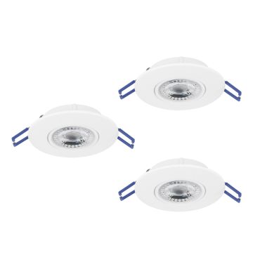 Eglo GEDREZ 300184 Vstavané downlight svetlo 3x4.9W/LED 2700K, 4000K, 6500K 1560lm ip20