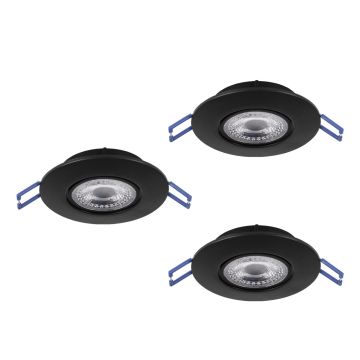 Eglo GEDREZ 300188 Vstavané downlight svetlo 3x4.9W/LED 2700K, 4000K, 6500K 1560lm ip20