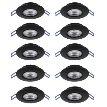 Eglo GEDREZ 300192 Vstavané downlight svetlo 10x4.9W/LED 2700K, 4000K, 6500K 5200lm ip20