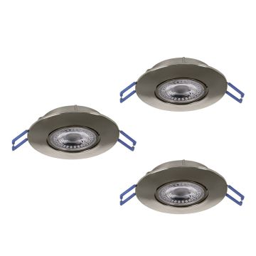 Eglo GEDREZ 300193 Vstavané downlight svetlo 3x4.9W/LED 2700K, 4000K, 6500K 1560lm ip20