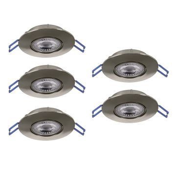Eglo GEDREZ 300194 Vstavané downlight svetlo 5x4.9W/LED 2700K, 4000K, 6500K 2600lm ip20