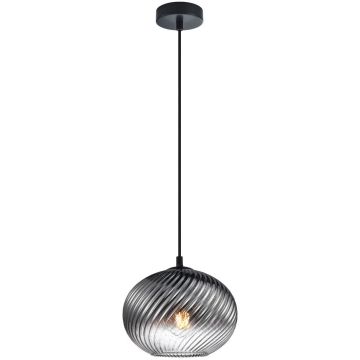Italux Alias PND-3665-1-BK-SG Závesná lampa 1x40W/E27 IP20