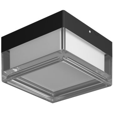 Italux Nefis PLF-53628-BK Stropná lampa 1x9W/LED IP65