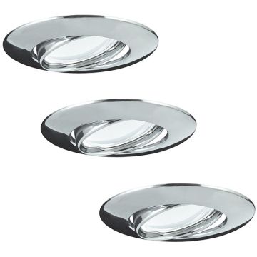 Polux OLIN 306197 Vstavané downlight svetlo 1x3,5W/GU10 3000K 250LM IP20