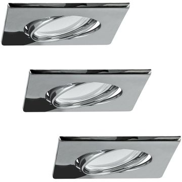 Polux OLIN 309655 Vstavané downlight svetlo 1x3,5W/GU10 3000K 250LM IP20