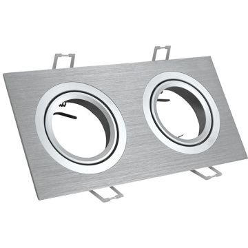 Polux SOUTH 302151 Vstavané downlight svetlo 2x8W/GU10 IP20