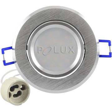 Polux SUN 301192 Vstavané downlight svetlo 1x3,5W/GU10 3000K 250LM IP20