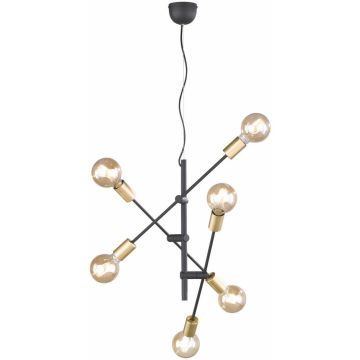 Trio CROSS 306700632 Závesná lampa 6x28w/e27 ip20