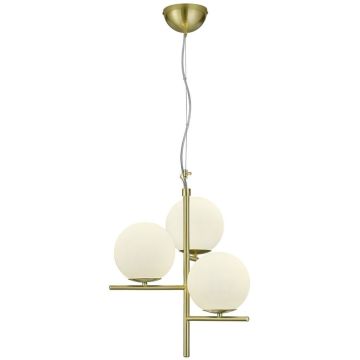 Trio PURE 302000308 Závesná lampa 3x28w/e14 ip20