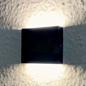 Polux CHICAGO 315656 Stena svietidlo 2x3W/LED 4000K 2x340LM IP44