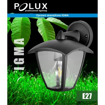 Polux IGMA 311870 Stena svietidlo 1x12W/E27 IP44