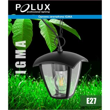 Polux IGMA 311887 Závesná lampa 1x12W/E27 IP44