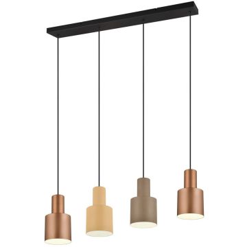 Trio AGUDO 319400417 Závesná lampa 4x40w/e27 ip20