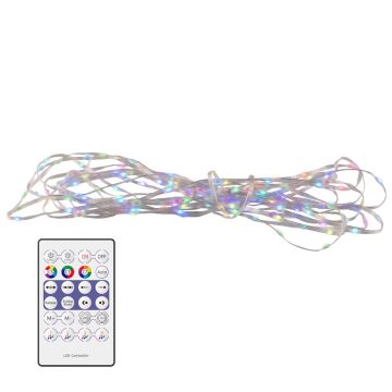 Polux LED CHAIN 324405 Svetelný reťaz 1x10W/LED RGB IP65