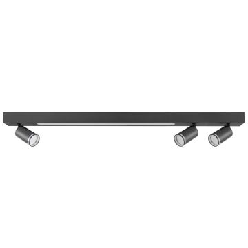 Polux PARIS 327390 Bodové svetlo 1x24W/LED|3x10W/GU10 4000K 800lm IP20
